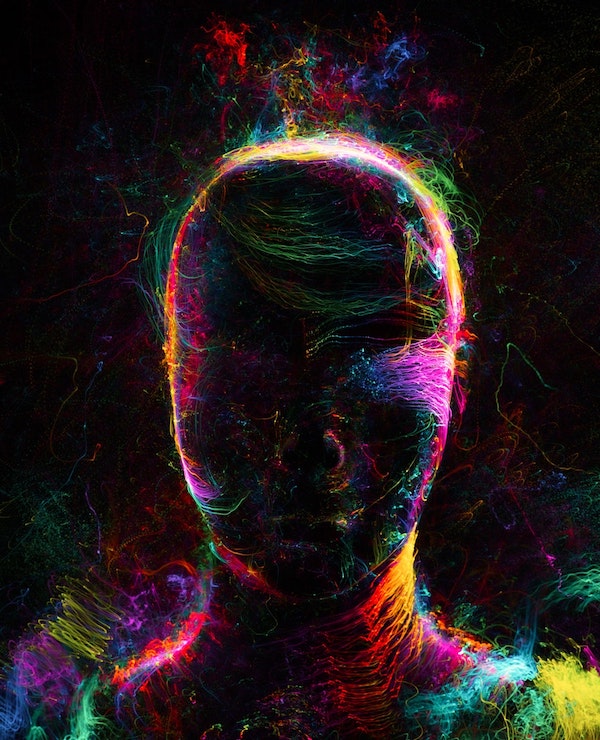 
Photo of futuristic looking person by Merlin Lightpainting from Pexels
