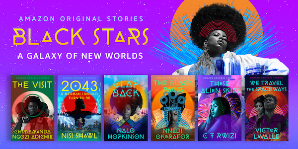 Cover image of Black Stars: A Galaxy of New Worlds