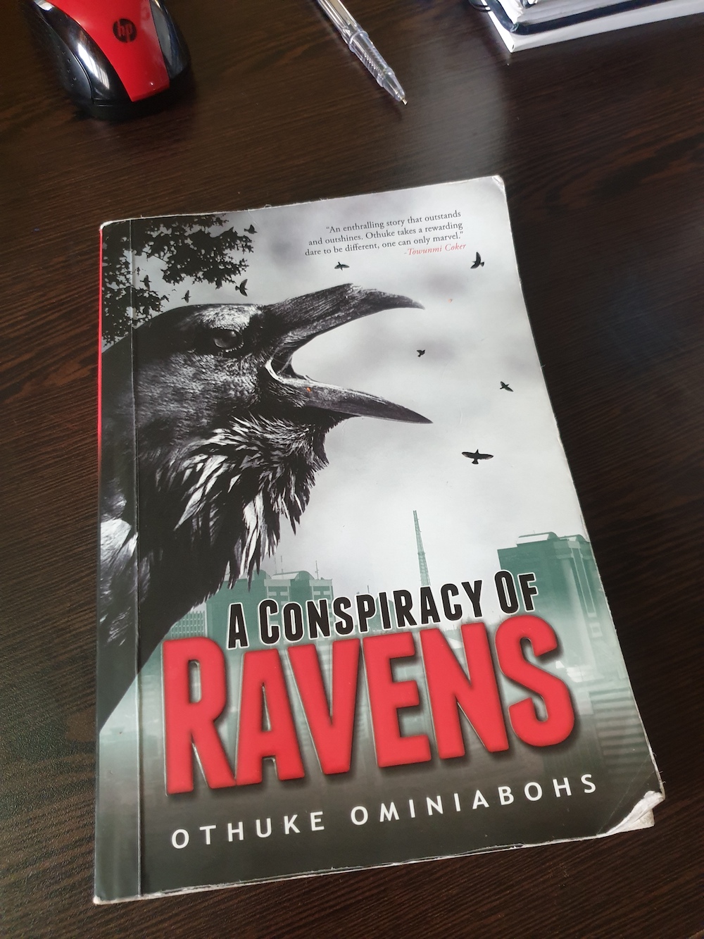 Book cover of A Conspiracy of Ravens