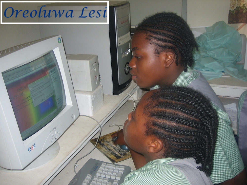 Ore's first technology project for girls in 2006